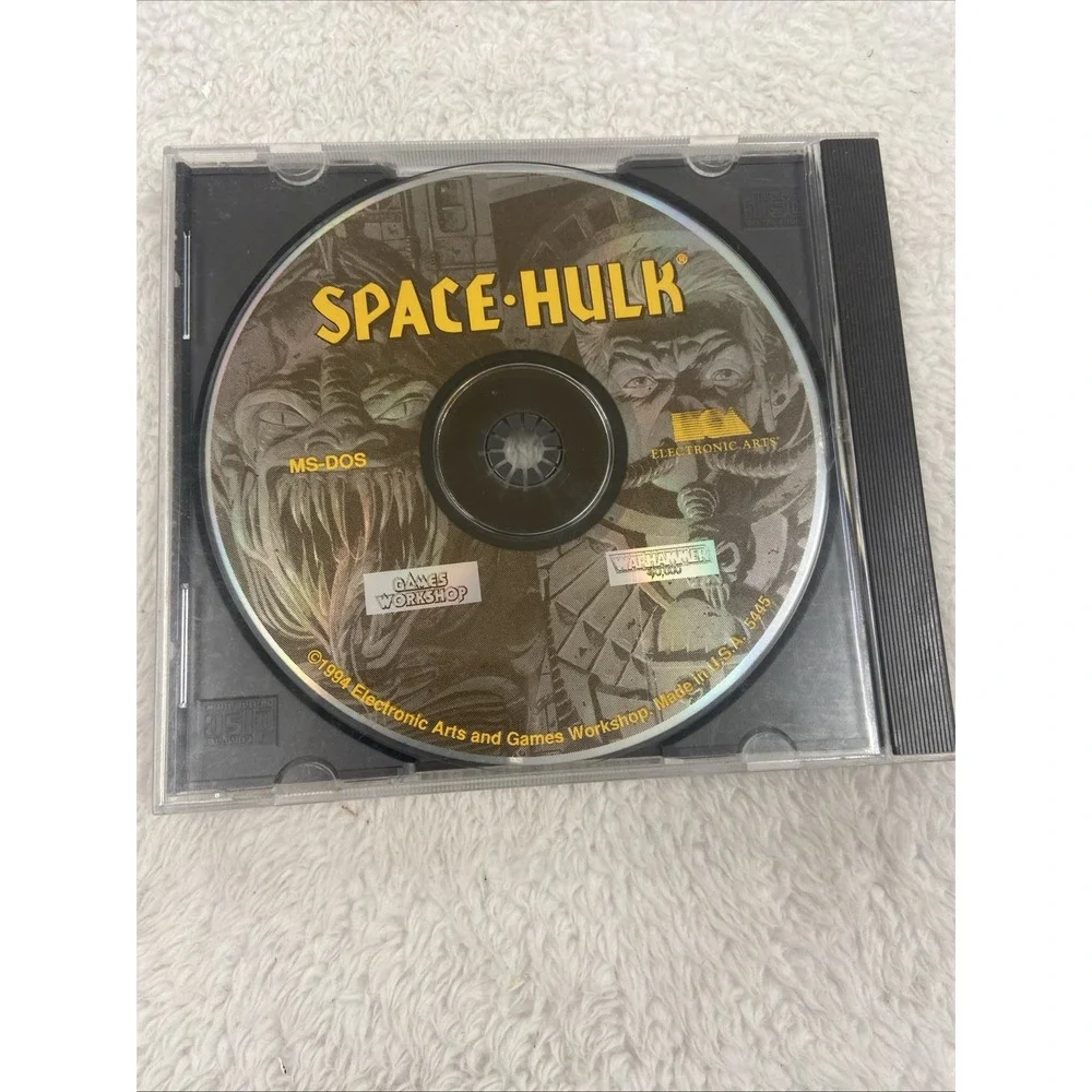 Space Hulk PC CD ROM 1993 VTG Electronic Arts Disc Only Game